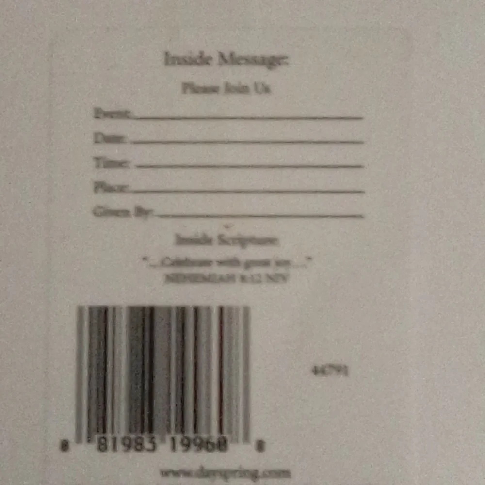 Birthday Invitation Cards